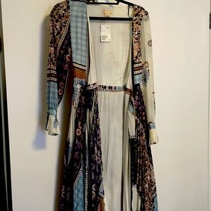 Floral over the knee dress! Very cute for spring/ summer brand new with tags